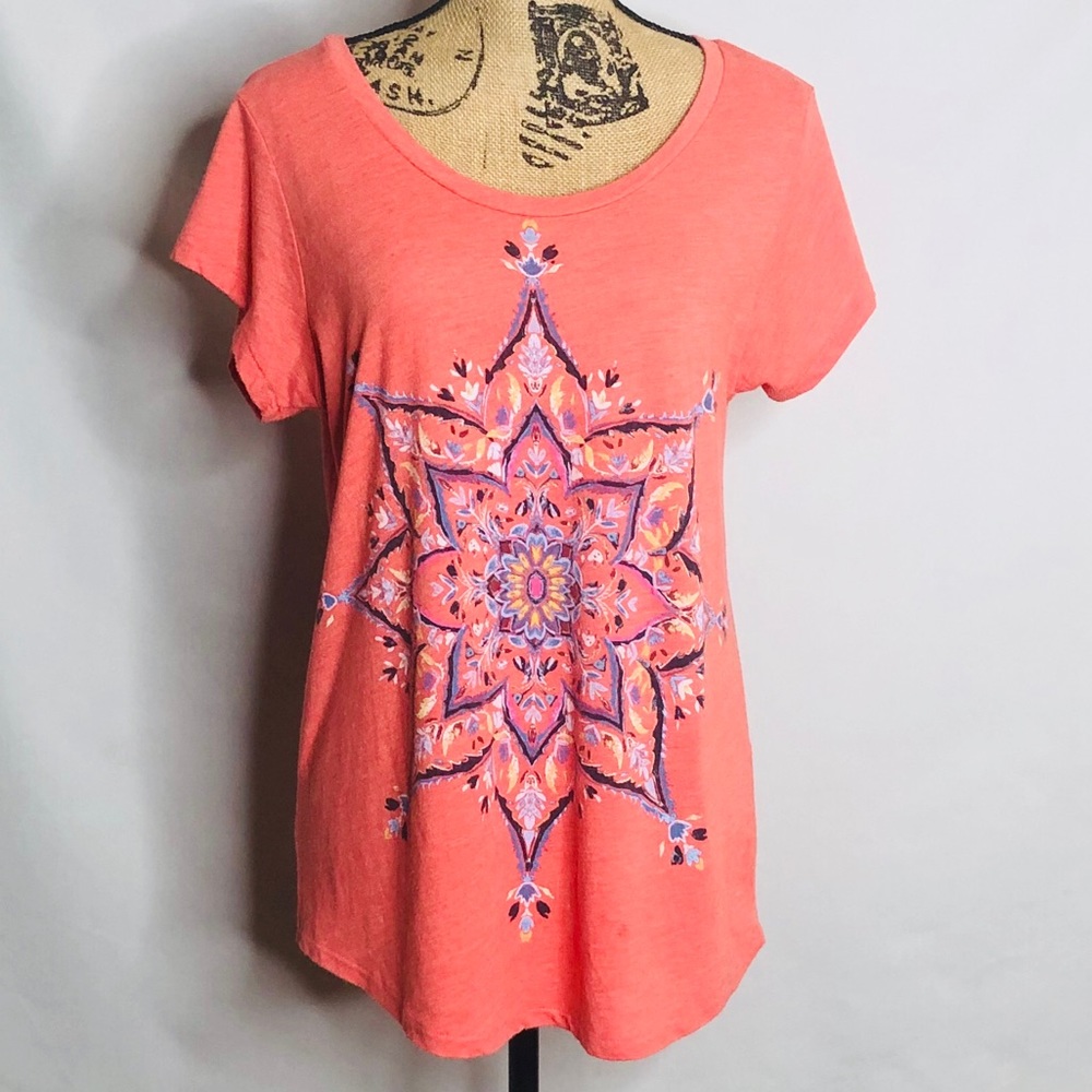 LUCKY BRAND short sleeve graphic tee size Large